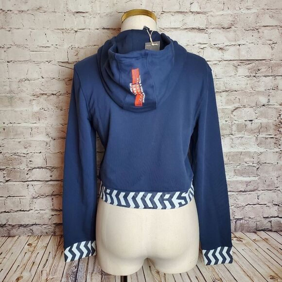 Adidas Crop Hooded Sweatshirt - Picture 2 of 4